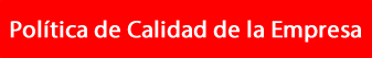 Política de calidad